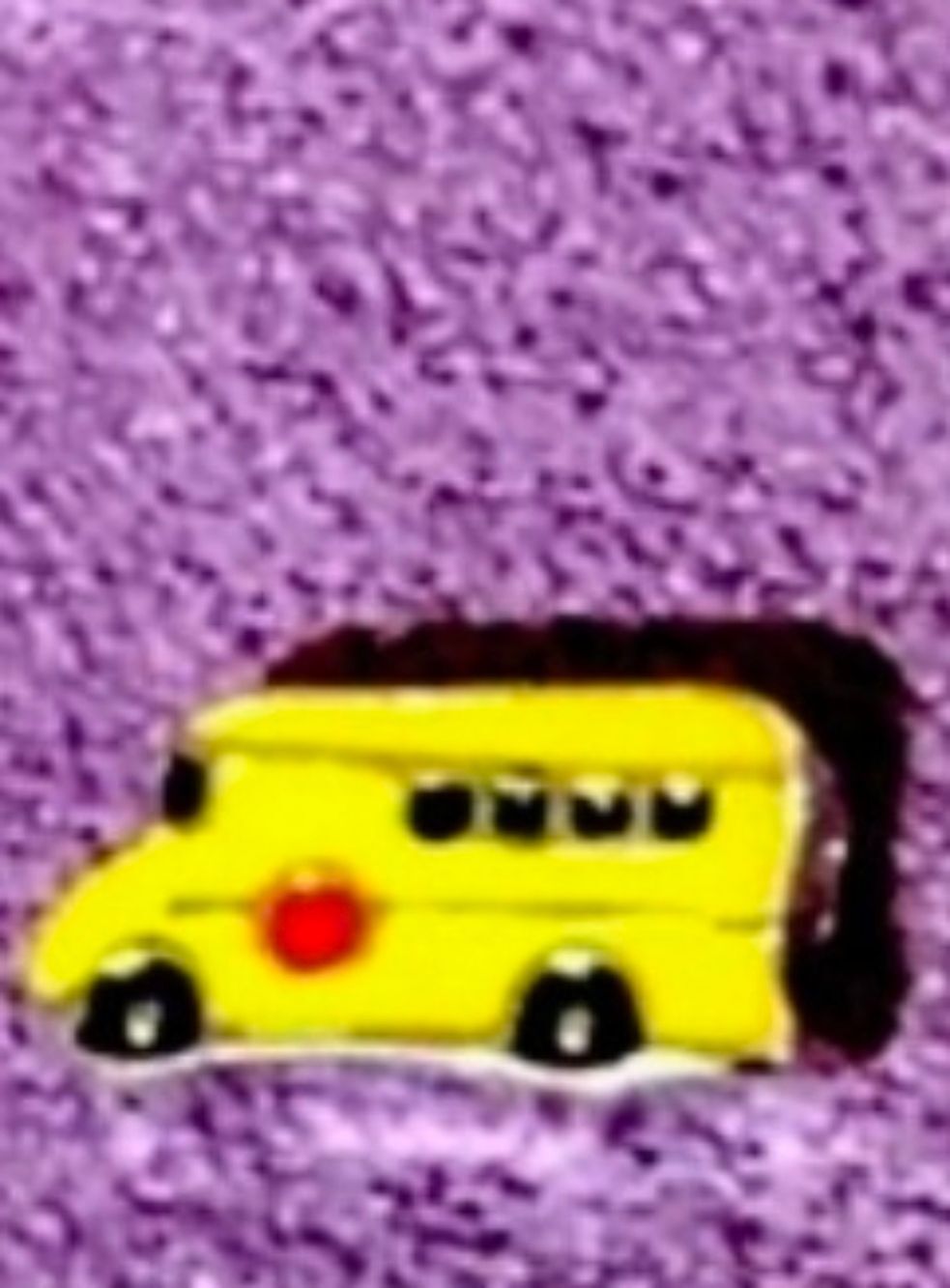 Yellow School Bus Charm For Floating Lockets